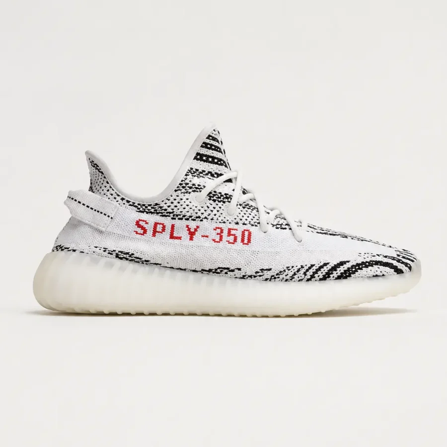 adidas Yeezy Yeezy Boost 350 V2 — Zebra — White / Core Black / Red